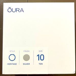 OURA RING Gen 3! HERITAGE SIZE 10 NEW!! Love it just too many things to charge